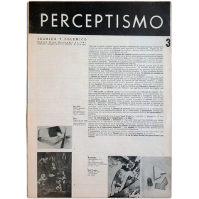 PERCEPTISMO. Teórico y polémico, Nº 3. Buenos Aires, Noviembre de 1951