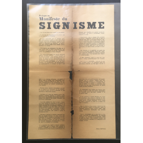 Grâmmes N° 3 - Mai 1959. Prologue au Manifeste du Signisme