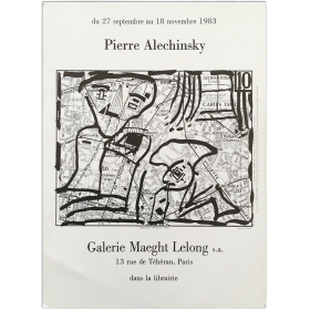 Pierre Alechinsky. Galerie Maeght Lelong, Paris, du 27 septembre au 18 novembre 1983