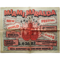 Miami Miralda Projects, New World Festival of the Arts, Miami, June 4–26, 1982
