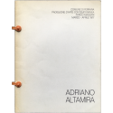 Adriano Altamira. Padiglione d'Arte Contemporanea, Parco Massari, Comune di Ferrara, marzo-aprile 1977
