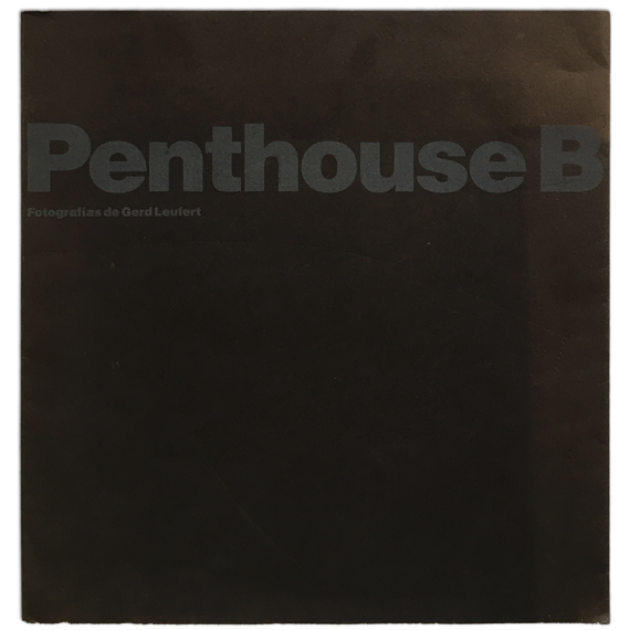 "Penthouse B". Fotografías de Gerd Leufert