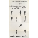 Valcárcel Medina - Obras al aire libre. Encuentros Pamplona, Paseo Sarasate, 26 VI - 3 VII, 1972
