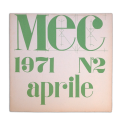 MEC. Nº 2. Aprile 1971