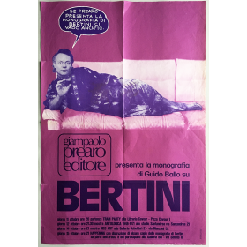 Giampaolo Prearo Editore presenta la monografia di Guido Ballo su Bertini