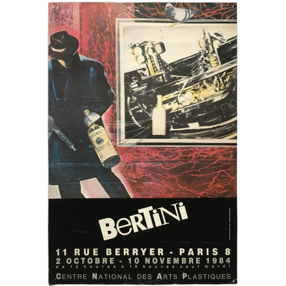 Bertini - [Rétrospective 1948-1984]. Centre National des Arts Plastiques, Paris, 2 octobre - 10 novembre 1984