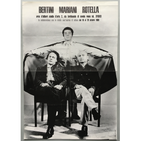Bertini - Mariani - Rotella. Arco d'Alibert Studio d'Arte, Roma, dal 10 al 29 ottobre 1969