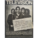 Television - Marquee Moon. Billboard, april 16, 1977