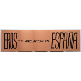 "Eros y el arte actual en España". Galería Vandrés, Madrid, mayo [1971]