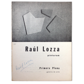 Raúl Lozza - Pinturas. Galería Primera Plana, Mar del Plata, Marzo de 1969