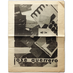 José Guerrero. Galería de arte Buades, Madrid, Febrero 1981