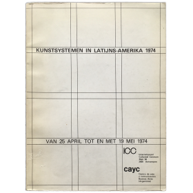 Kunstsystemen in Latijns-Amerika 1974, van 25 april tot en met 19 mei 1974