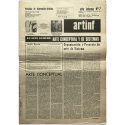 ARTINF. Arte Informa Nº 7. Periódico de Información Artística. Julio de 1971 - Año 2 - Número 7