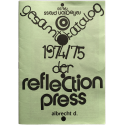 Gesamtkatalog 1974/75 der Reflection Press, nr. 38