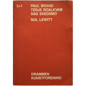 "3+1" Paul Brand, Terje Roalkvam, Dag Skedsmo, Sol Lewitt. Drammen Kunstforening, 8 - 30 oktober 1988