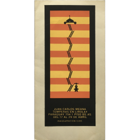 Juan Carlos Meana - Témperas. Galería Lirolay, Buenos Aires, del 17 al 29 de abril [1972]