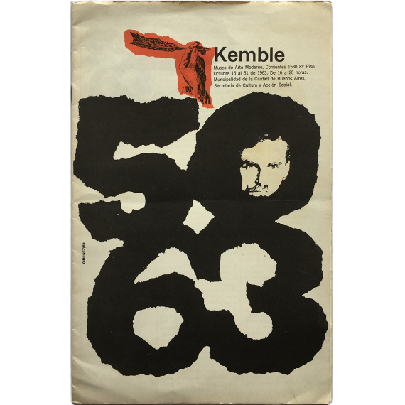 Kemble. Museo de Arte Moderno de Buenos Aires, 15 al 31 de octubre de 1963