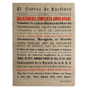 El Correo de Euclides. Periódico Conservador. Número Extraordinario. México, 15 de Julio de 1967