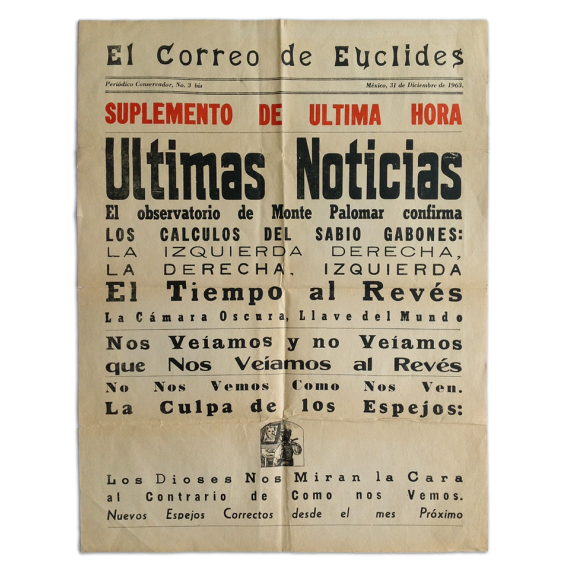 El Correo de Euclides. Periódico Conservador, No. 3 bis. México, 31 de Diciembre de 1963