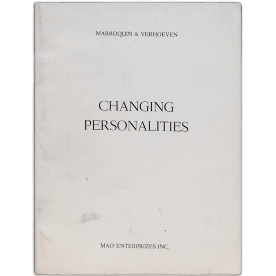 Changing personalities