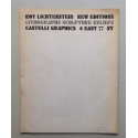 Roy Lichtenstein: New Editions, Lithographs, Sculptures, Reliefs [New York, September - October 1970]