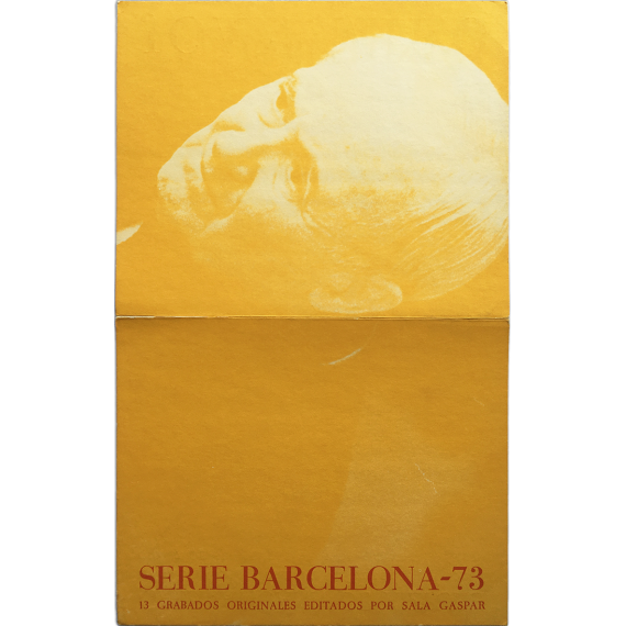 Joan Miró - Serie Barcelona-73. Galería Juana de Aizpuru, Sevilla, del 17 de septiembre al 5 de octubre de 1974