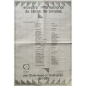 Muestra internacional de libros de artistas. Centoira Galería de Arte, Buenos Aires, del 30 de mayo al 16 de junio de 1990
