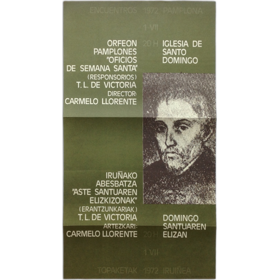 Orfeón Pamplonés - "Oficios de Semana Santa" (Responsorios) T. L. de Victoria. Encuentros Pamplona, 1-VII, 1972