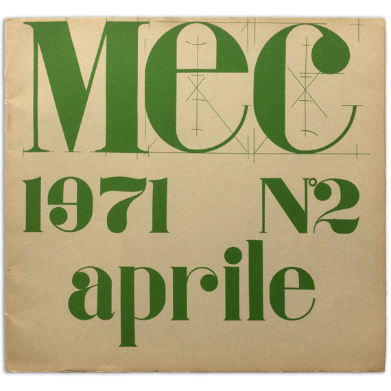 MEC. Nº 2. Aprile 1971