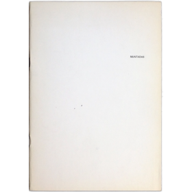 Muntadas. Films, videotapes, videocassettes. Relación y Características 1971-1974