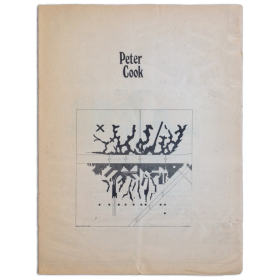 Peter Cook. Galería de Arte Buades, Madrid, 12 al 30 de diciembre, 1978 - Galería Viciana, Valencia, 9 al 24 de enero, 1979