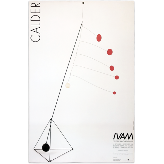 Calder. IVAM Centre Julio González, Valencia, 10 septiembre-15 noviembre 1992