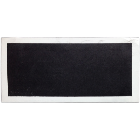 Wlodzimierz Borowski - Czarne (Black). Galeria Akumulatory 2, Poznan, IV-1977