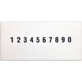 Alicja Kepinska - Liczby. Galeria Akumulatory 2, Poznan, V-1979