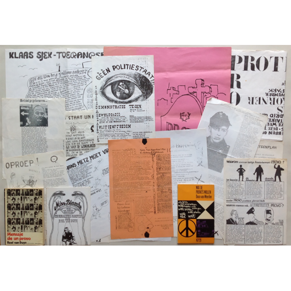 Conjunto documental Movimiento Provo (Amsterdam 1965-1968)