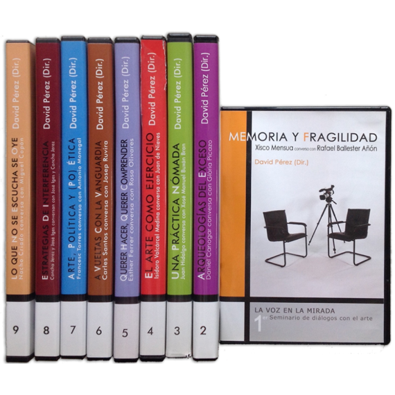 La voz en la mirada. Seminarios de diálogos con el arte. Noviembre de 2006 a noviembre de 2009