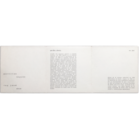 Portillos, integración - Rey José, dibujo. Galería Florida, [Buenos Aires], 26 de noviembre 1962