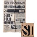 S.I. Salón Independiente 70. Museo Universitario de Ciencias y Arte C.U., México, 3 de diciembre 1970