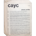 CAyC. Alfredo Portillos. Buenos Aires, 21-9-1977