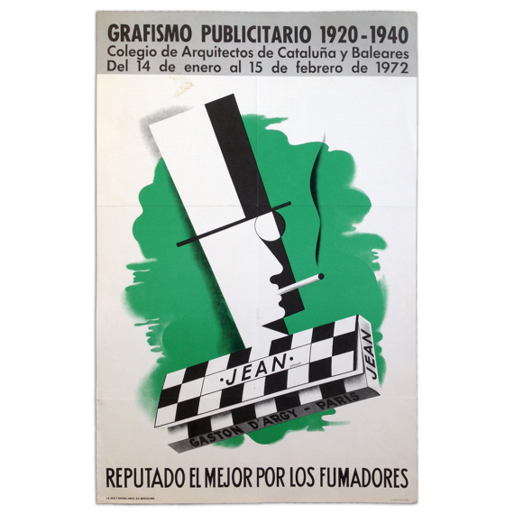 Grafismo Publicitario 1920-1940. Colegio de Arquitectos de Cataluña y Baleares, Barcelona, 14 de enero a 15 de febrero de 1972