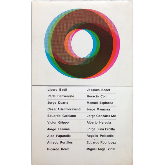 Cajas y Cajitas. Centro Cultural General San Martín, Buenos Aires, del 2 al 20 de agosto de 1971