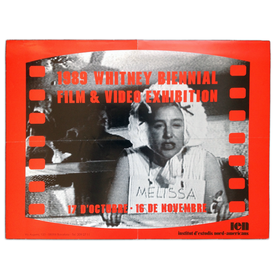 1989 Whitney Biennial Film & Video Exhibition. IEN, Barcelona, 17 d'octubre - 16 de novembre