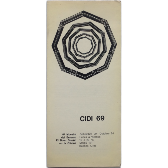 CIDI 69. 6ª Muestra del Entorno: El Buen Diseño en la Oficina