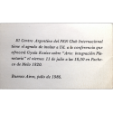 Conferencia Gyula Kosice:  "Arte: integración Planetaria"