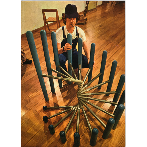 Francesco Volsi - "10 esculturas + 3 cajas + 25 múltiples". Galería G, Barcelona, 19 abril - 14 mayo [1977]