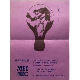 Grafics. Galería Mec-Mec, Barcelona, del 19 de febrer al 5 de març