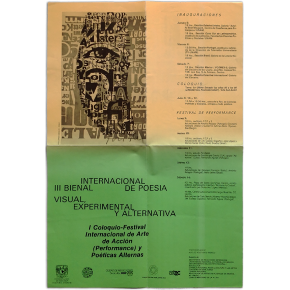III Bienal Internacional de Poesía Visual, Experimental y Alternativa (México 1990)