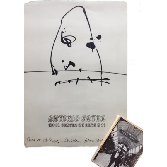 Dinosaurs. Antonio Saura en el Centro M-11 de Sevilla, febrero-marzo 1974