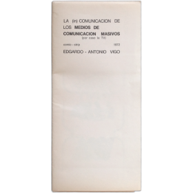 La (in) comunicación de los medios de comunicación masivos (por caso la TV). Comic - Strip 1972