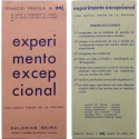 Experimento excepcional. Una nueva visión de la pintura. Ignacio Yraola & Zaj, Madrid, 28 Junio 1969
